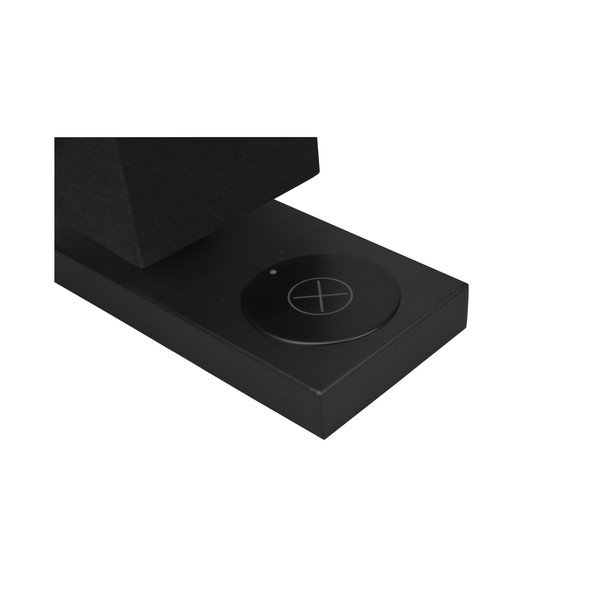 Matně černá stolní lampa s bezdrátovou nabíječkou (výška 35 cm) Haley – Reality-image-3