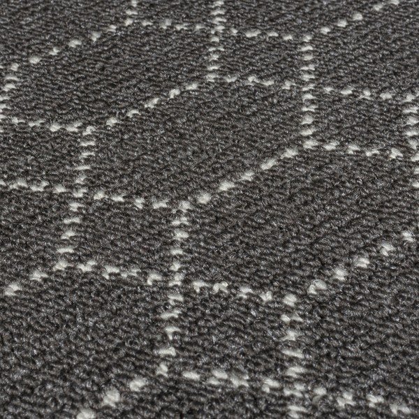 Tmavě šedý pratelný běhoun 57x230 cm Argyll – Flair Rugs-image-4