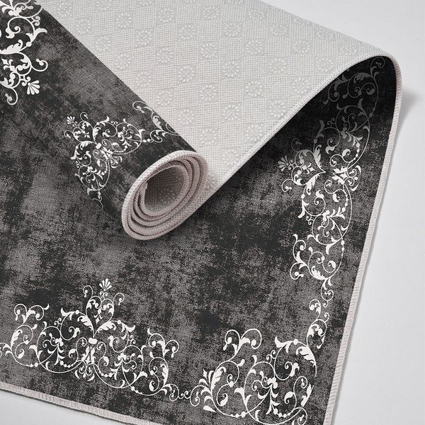 Šedé koupelnové předložky v sadě 2 ks 60x100 cm – Foutastic-image-2