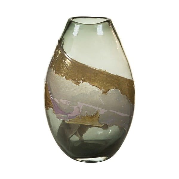 Ručně vyráběná křišťálová váza Santiago Pons Kris, výška 35 cm