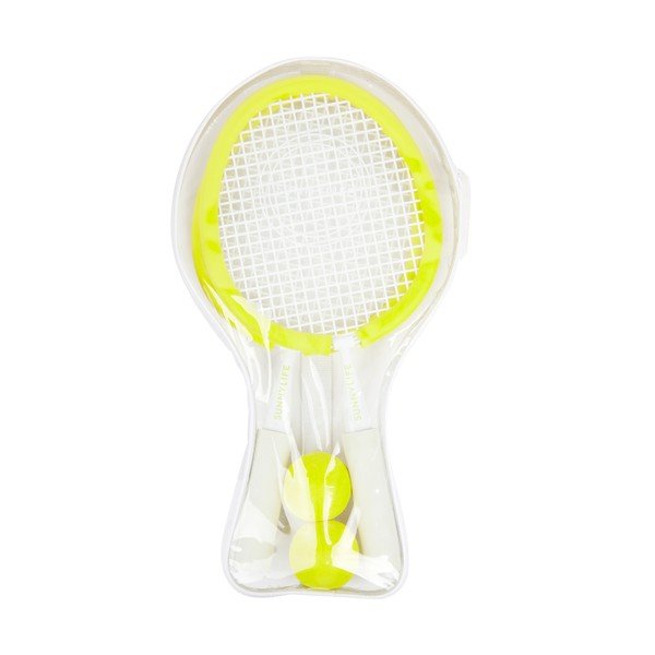 Set 2 pálek a míčků na plážový tenis Sunnylife Neon-image-2