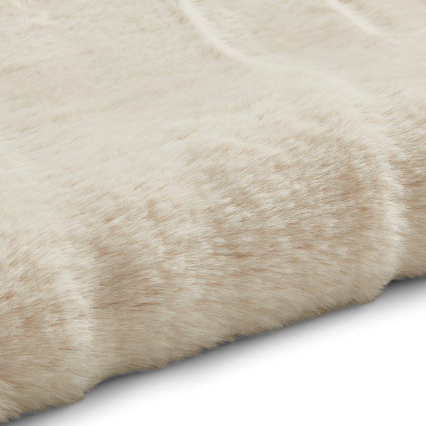 Krémově bílý koberec Think Rugs Teddy, ⌀ 120 cm-image-3