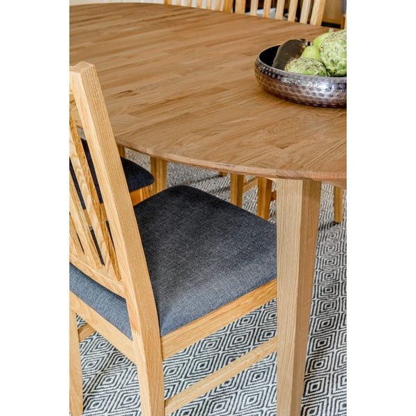 Hnědá dubová jídelní židle Rowico Filippa-image-1