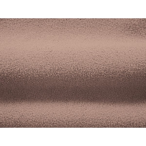 Světle růžové křeslo z textilie bouclé Chuck – Micadoni Home-image-4