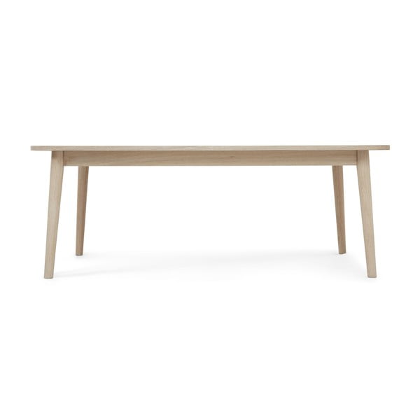 Konferenční stolek s deskou v dubovém dekoru v přírodní barvě 70x125 cm Nyborg – Furnhouse-image-2