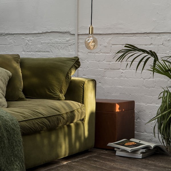 Teplá LED filamentová stmívatelná žárovka E27, 2 W Voronoi I – tala-image-1