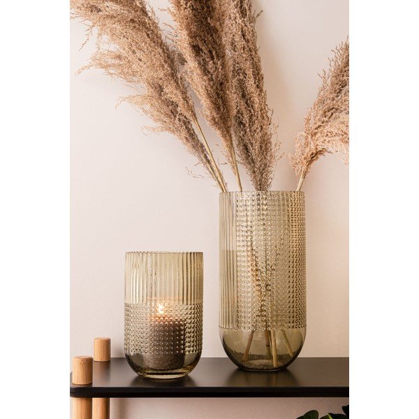 Zelená skleněná váza PT LIVING Attract, výška 30 cm-image-1