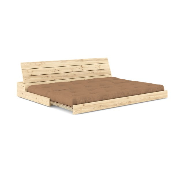 Hnědá rozkládací pohovka 196 cm Base – Karup Design-image-4