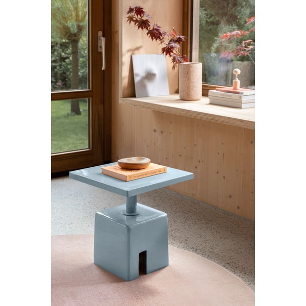 Kovový odkládací stolek 40x40 cm Chubby – Zuiver-image-1