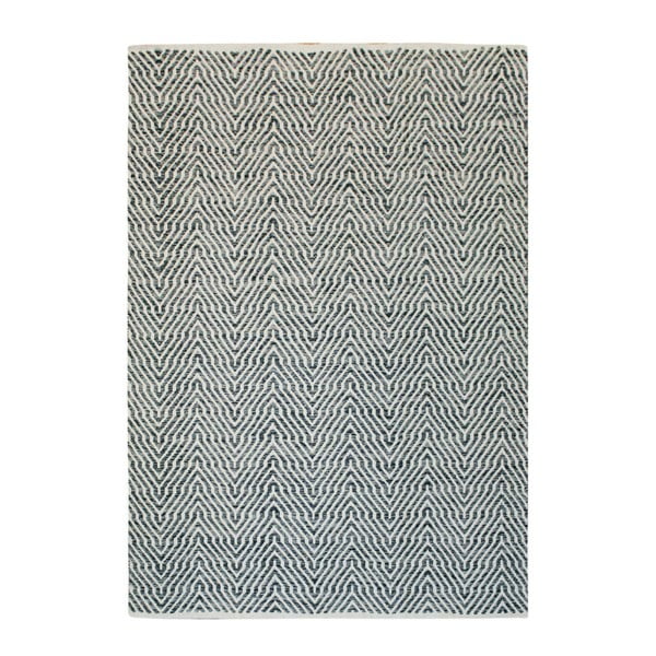 Ručně tkaný šedý koberec Kayoom Coctail Diest, 80 x 150 cm