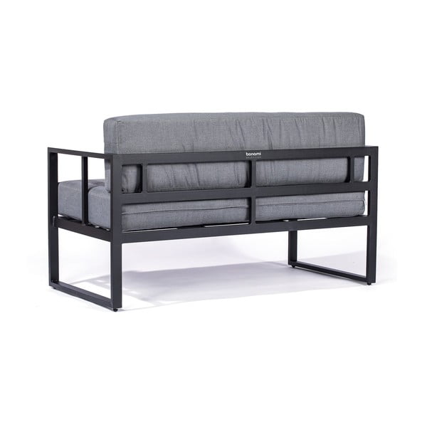 Grafitově šedá dvoumístná zahradní pohovka Bonami Selection Bellisima-image-4