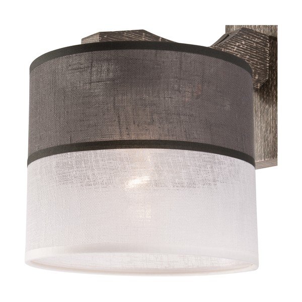 Šedé nástěnné svítidlo ø 16 cm Andrea – LAMKUR-image-4