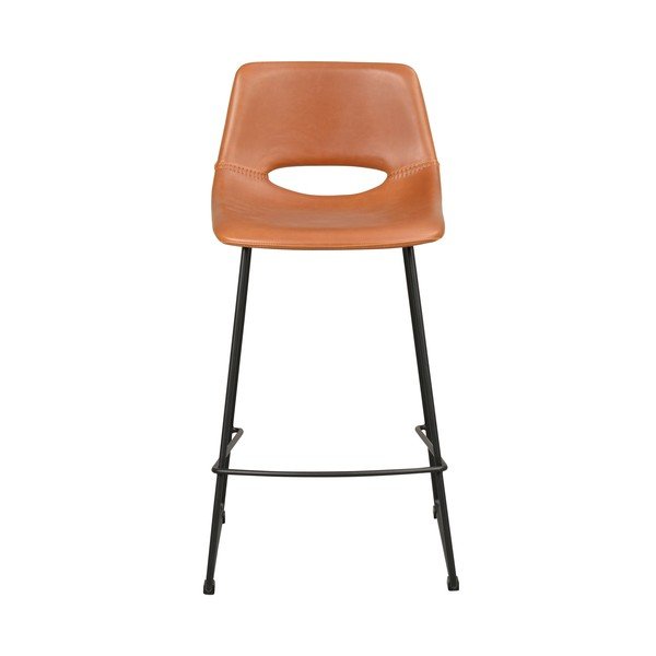 Koňakově hnědé barové židle v sadě 2 ks 89 cm Manning - Rowico-image-3