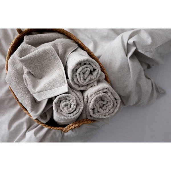 Šedá osuška z bio bavlny 70x140 cm Comfort – Södahl-image-3
