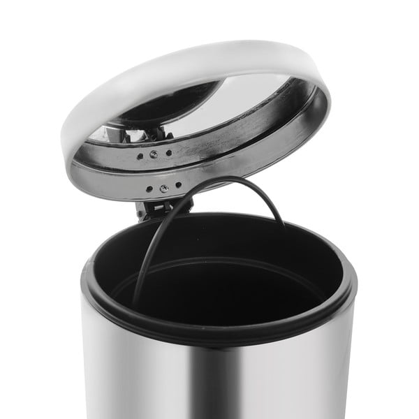 Pedálový odpadkový koš z nerezové oceli 3 l – Orion-image-3