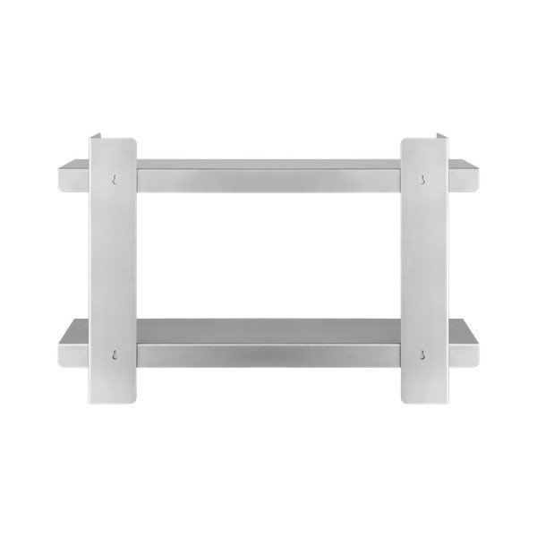 Patrová kovová police ve stříbrné barvě 70 cm Tivo – noo.ma-image-3