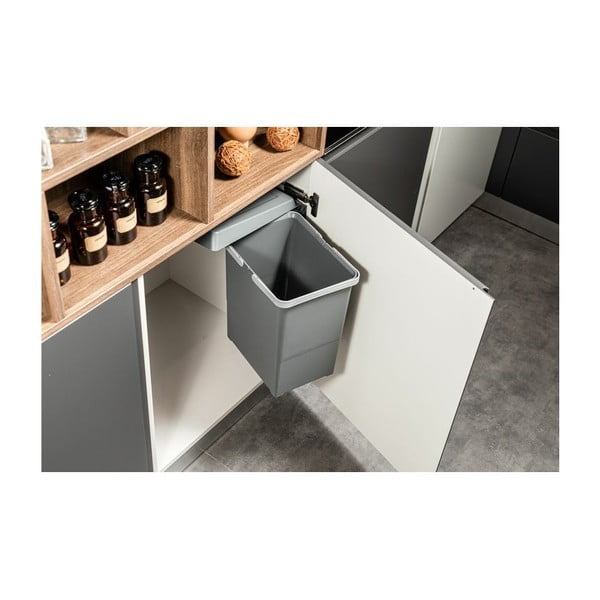 Vestavěný plastový odpadkový koš 18 l Swing 2.0 - Elletipi-image-1