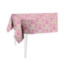 Béžovo-růžový ubrus Mike & Co. NEW YORK Butterflies, 300 x 140 cm