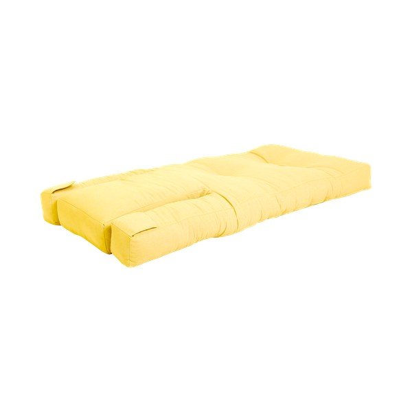 Žluté relaxační dětské křesílko Mini Hippo - Karup Design-image-4