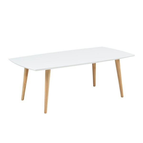Bílý konferenční stolek Actona Elise, 116 x 42 cm