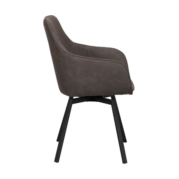 Šedá čalouněná jídelní křesla v sadě 2 ks Alison – Rowico-image-3