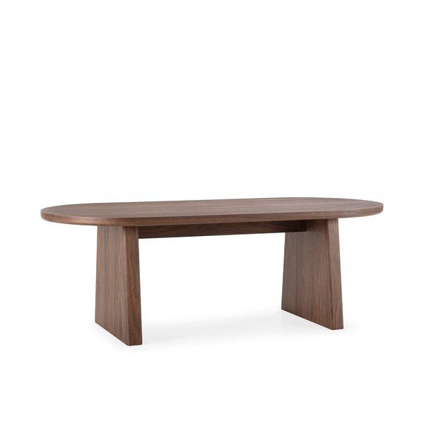 Jídelní stůl v dekoru ořechu 100x200 cm Blair – MOME