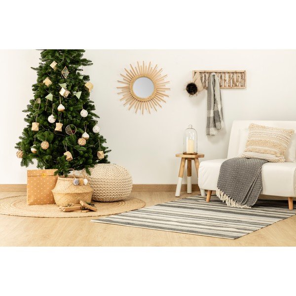 Světlý sedací puf Kave Home Shore-image-2