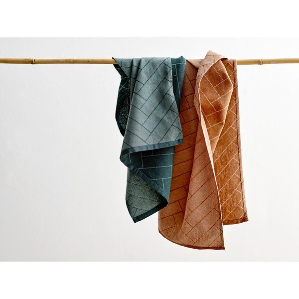 Zelená kuchyňská utěrka z bavlny Södahl, 50 x 70 cm-image-1