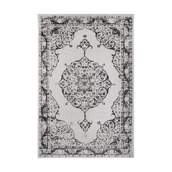 Černo-béžový venkovní koberec Ragami Oslo, 80 x 150 cm