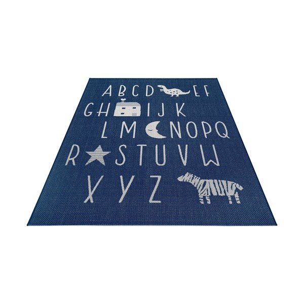 Modrý dětský koberec Ragami Letters, 120 x 170 cm-image-3