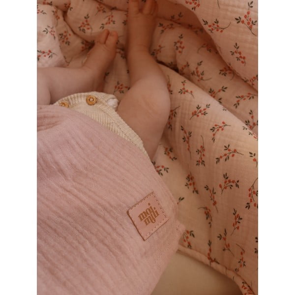 Mušelínové pleny v sadě 2 ks Baby Pink - Moi Mili-image-2