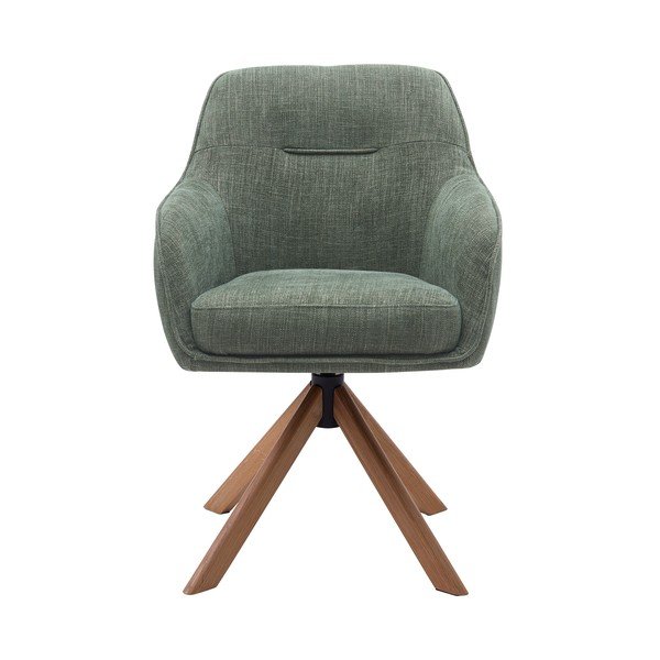 Zelená čalouněná jídelní křesla v sadě 2 ks Avola – Unique Furniture-image-4