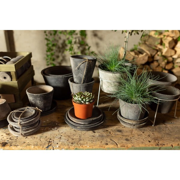 Set 3 misek pod květináč z terakoty Esschert Design-image-2