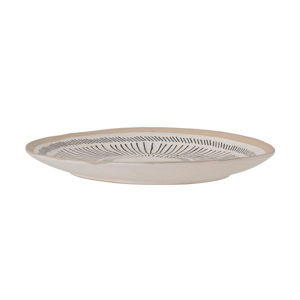 Černo-bílý kameninový talíř Bloomingville Eliana, ø 26 cm-image-2