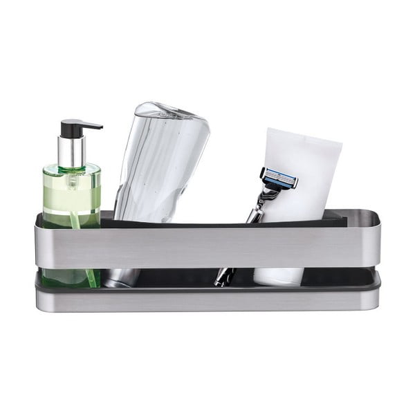 Matná nerezová koupelnová polička Blomus Areo, délka 34 cm-image-2