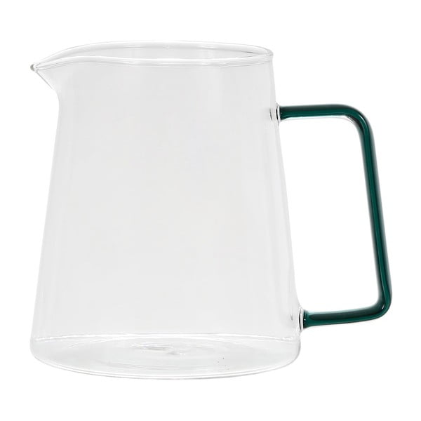 Skleněná konvička na mléko v petrolejové barvě 540 ml Dilacia – Sema