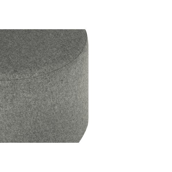 Šedý vlněný taburet Folk – noo.ma-image-3