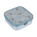 Světle modrý plastový dětský svačinový box Forest Friends by Little Dutch – Mepal
