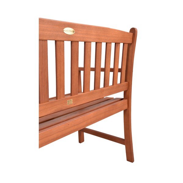 Hnědá dřevěná zahradní lavice Promotion – Garden Pleasure-image-1