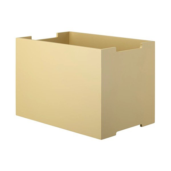 Světle žlutý úložný box 25x39x27 cm Kasane L – Blomus