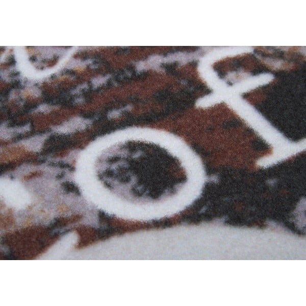 Hnědý koberec běhoun 50x150 cm Enjoy Coffee Break – Hanse Home-image-2