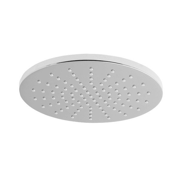 Mosazná hlavová sprcha v leskle stříbrné barvě ø 22,5 cm – Sapho-image-1