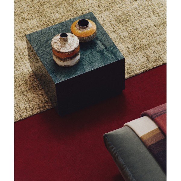 Mramorový odkládací stolek 50x50 cm Sorein – Kave Home-image-1