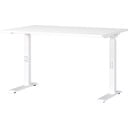 Pracovní stůl s nastavitelnou výškou 80x120 cm Mailand – Germania