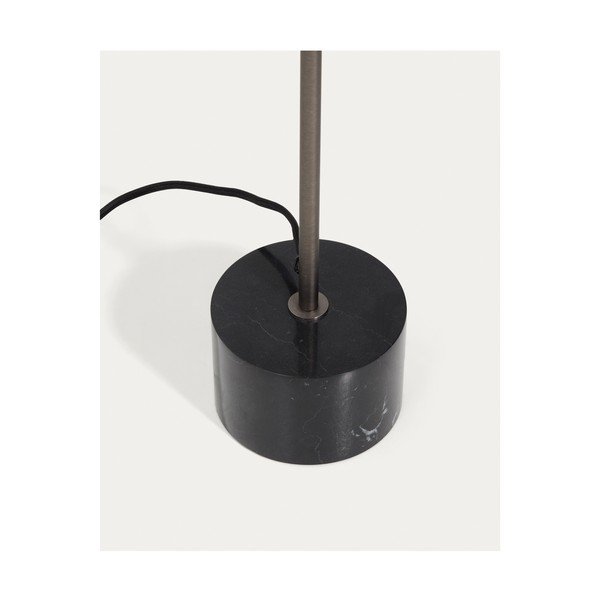 Černá stojací lampa (výška 121 cm) Lynor – Kave Home-image-3