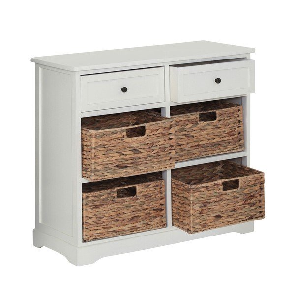 Slonovinová komoda z masivu pavlovnie 76x70x33 cm Vermont – Premier Housewares