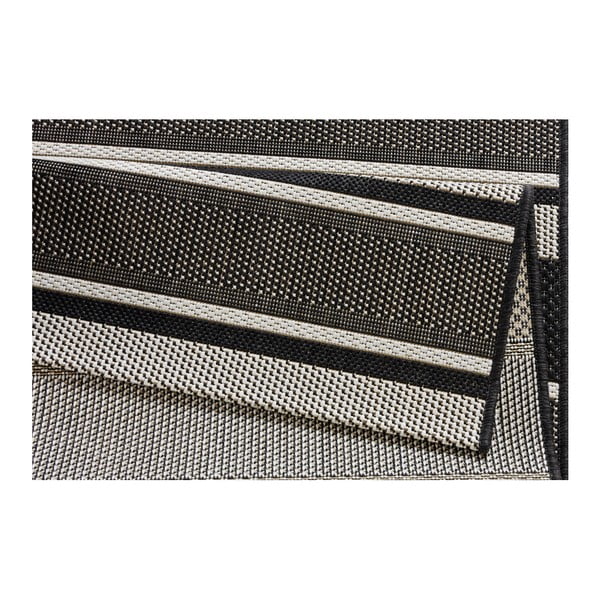 Černý venkovní koberec NORTHRUGS Strap, 200 x 290 cm-image-3