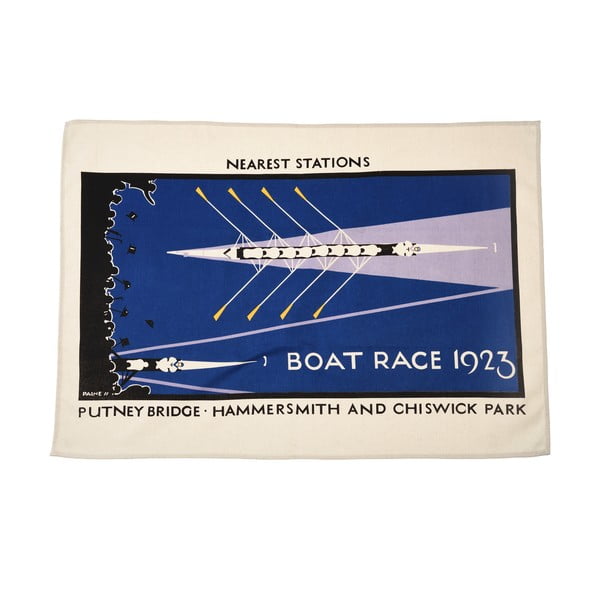 Bavlněná utěrka 50x70 cm Boat Race – Rex London