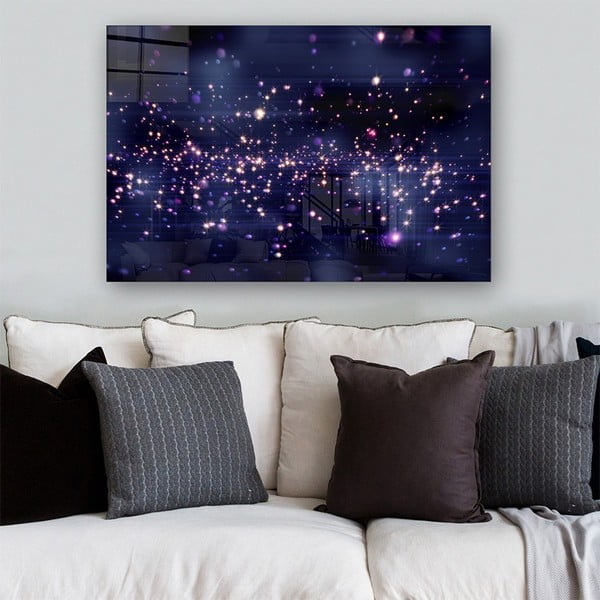Skleněný obraz 100x70 cm Glitter – Wallity-image-1