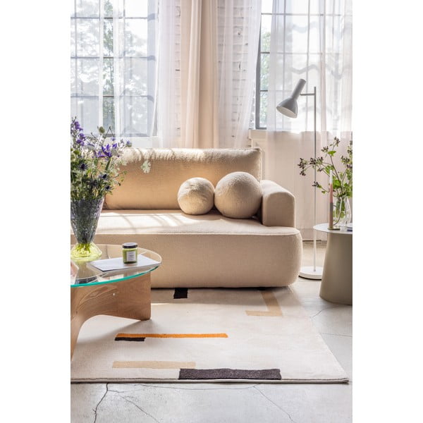 Oranžový/krémový koberec 160x230 cm Linea – Universal-image-4